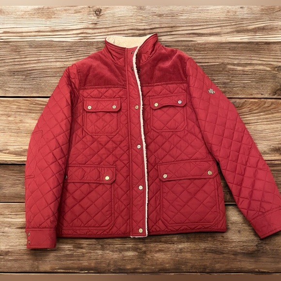 Ralph Lauren quilted barn coat. - Picture 1 of 4